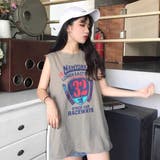 グレー | Tシャツ ノースリーブ タンクトップ | Belle Cie