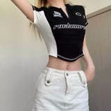 Tシャツ ショート丈 スポーティ | Belle Cie | 詳細画像6