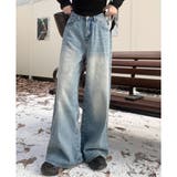 バギーパンツ デニムパンツ ロング | Belle Cie | 詳細画像6