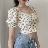 Tシャツ 半袖 ショート丈 | Belle Cie | 詳細画像7