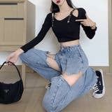 ロングパンツ デニムパンツ ショートパンツ | Belle Cie | 詳細画像7 