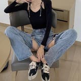 ロングパンツ デニムパンツ ショートパンツ | Belle Cie | 詳細画像11 