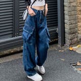 カーブパンツ レディース ワイド | Belle Cie | 詳細画像4