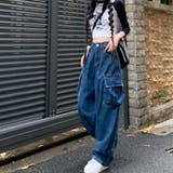 カーブパンツ レディース ワイド | Belle Cie | 詳細画像8