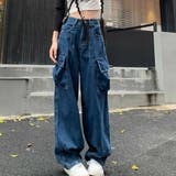 カーブパンツ レディース ワイド | Belle Cie | 詳細画像9