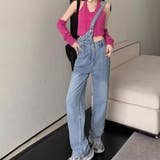 デニムパンツ ワイドパンツ ストレート | Belle Cie | 詳細画像8 