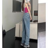 デニムパンツ ワイドパンツ ストレート | Belle Cie | 詳細画像12 