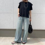 バギーパンツ デニムパンツ ロング | Belle Cie | 詳細画像51