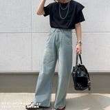 バギーパンツ デニムパンツ ロング | Belle Cie | 詳細画像52