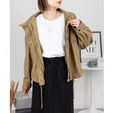 チノツイルマウンテンパーカー ミリタリージャケット ブルゾン | atONE | 詳細画像48 