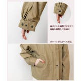 チノツイルマウンテンパーカー ミリタリージャケット ブルゾン | atONE | 詳細画像10 