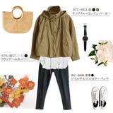 チノツイルマウンテンパーカー ミリタリージャケット ブルゾン | atONE | 詳細画像11 