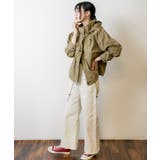 チノツイルマウンテンパーカー ミリタリージャケット ブルゾン | atONE | 詳細画像35 