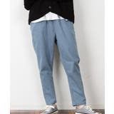 【快適ストレッチ】ウエストゴムルーズテーパードパンツ | atONE | 詳細画像34