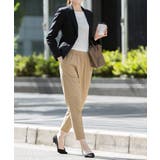 【快適ストレッチ】ウエストゴムルーズテーパードパンツ | atONE | 詳細画像54 