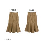 バックゴムコットンツイルマーメイドスカート | atONE | 詳細画像29