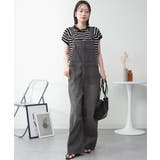 大人カジュアルデニムサロペット | atONE | 詳細画像45 