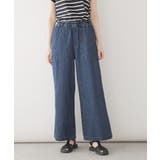 デニムワイドパンツ | atONE | 詳細画像13 