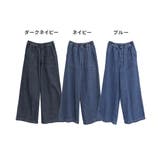 デニムワイドパンツ | atONE | 詳細画像21 
