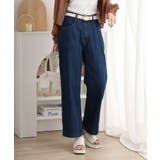 コットンデニムワイドパンツ | atONE | 詳細画像17 