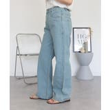 コットンデニムワイドパンツ | atONE | 詳細画像30 