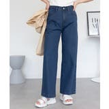 コットンデニムワイドパンツ | atONE | 詳細画像35 