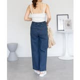 コットンデニムワイドパンツ | atONE | 詳細画像41 