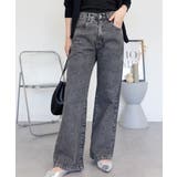 コットンデニムワイドパンツ | atONE | 詳細画像43 