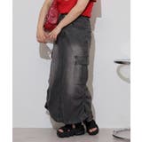 デニムカーゴスカート | atONE | 詳細画像9