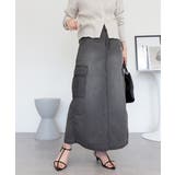 デニムカーゴスカート | atONE | 詳細画像30