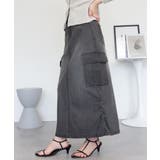 デニムカーゴスカート | atONE | 詳細画像33