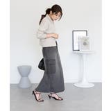 デニムカーゴスカート | atONE | 詳細画像39