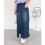 デニムカーゴスカート | atONE | 詳細画像45