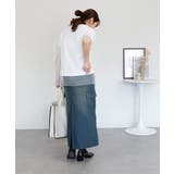 デニムカーゴスカート | atONE | 詳細画像60