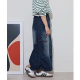 デニムカーゴスカート | atONE | 詳細画像5