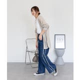 サイドフリンジワイドデニム | atONE | 詳細画像34 