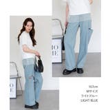 デニムダメージストレートパンツ | atONE | 詳細画像31