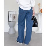 デニムダメージストレートパンツ | atONE | 詳細画像39