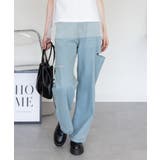 デニムダメージストレートパンツ | atONE | 詳細画像46