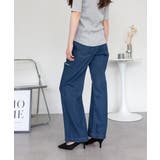 デニムダメージストレートパンツ | atONE | 詳細画像62