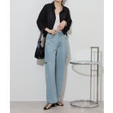 デニムダメージストレートパンツ | atONE | 詳細画像4