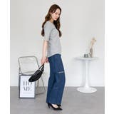 デニムダメージストレートパンツ | atONE | 詳細画像65