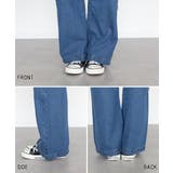 デニムダメージストレートパンツ | atONE | 詳細画像72