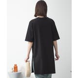 ５分袖サイドスリットロングTシャツ | atONE | 詳細画像17 