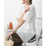 ５分袖サイドスリットロングTシャツ | atONE | 詳細画像76 