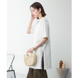 ５分袖サイドスリットロングTシャツ | atONE | 詳細画像79 