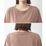 ５分袖サイドスリットロングTシャツ | atONE | 詳細画像90 