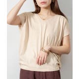 綿100％ コクーンドルマンカットソー | atONE | 詳細画像17 