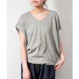 綿100％ コクーンドルマンカットソー | atONE | 詳細画像22 