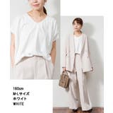 綿100％ コクーンドルマンカットソー | atONE | 詳細画像8 